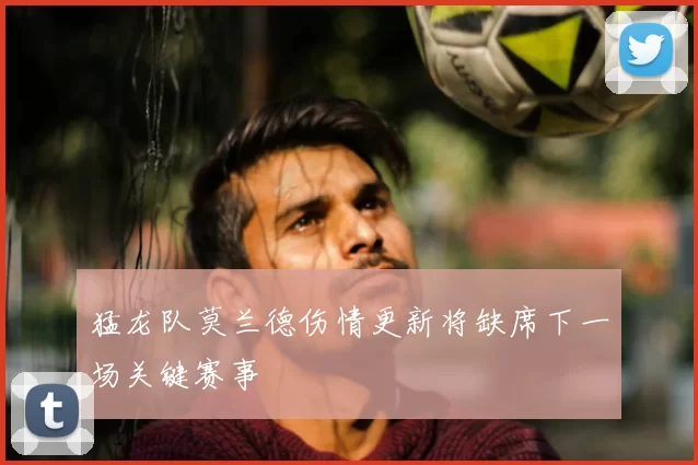 猛龙队莫兰德伤情更新将缺席下一场关键赛事